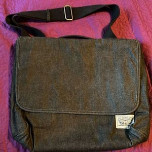 Levi’s Black Denim Messenger Bag